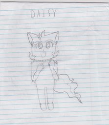Blakmajika_(Artist) Daisy sketch (834x958, 97.6KB)