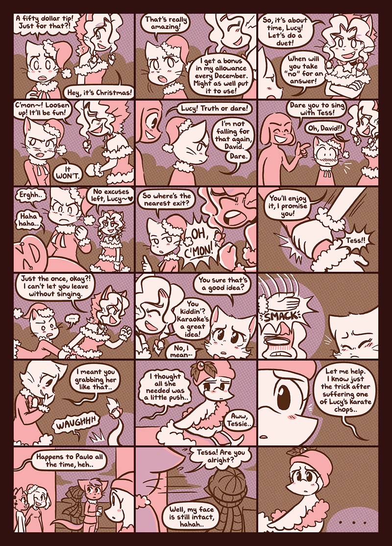 Feline Festivities &mdash; Page 9