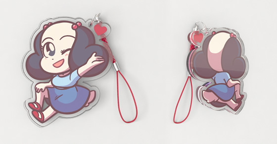 Rachel acrylic charm mockup