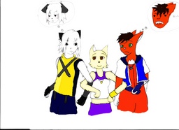 Abbey AbbeyxDaisy Augustus AugustusxDaisy AugustusxDaisyxAbbey Daisy HakuInaba_(Artist) parody polyamory (700x509, 149KB)
