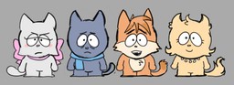 Daisy Lucy Mike Officerfurry_(Artist) Paulo parody (1808x656, 115.5KB)