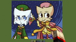 Daisy Lucy Minecraft parody pixel_art xMakeItRain94_(Artist) (1920x1057, 701KB)