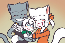 Draw_Stream Kitten Lucy Mike MikexLucy Taeshi_(Artist) (1200x800, 451KB)
