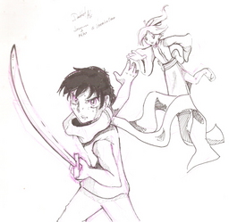 Doublet_(Artist) human Jasmine Mike parody weapon (754x733, 182KB)