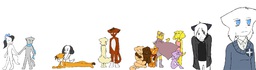 Abbey Amaya Augustus Ciffy_(Artist) Daisy David Jessica Lucy Mike Paulo Rachel Sandy Stacy Sue (2000x547, 194KB)