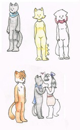 Akacatgirl_(Artist) Daisy Lucy Mike MikexSandy Paulo Sandy (500x812, 516KB)