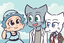 Daisy Draw_Stream Lucy Mike parody Taeshi_(Artist) (900x600, 321KB)