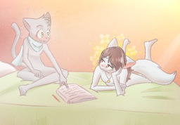 excellent JayGamer_(Artist) Mike MikexSandy Sandy (911x632, 798KB)