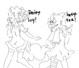 Daisy Lucy parody Whimsicott_(Artist) (3500x3000, 158KB)