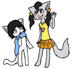 Kitten Meimu_(Artist) MikexSandy (407x388, 94KB)