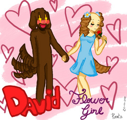 David DavidxFlower_Girl Flower_Girl Panda_(Artist) (700x662, 203KB)