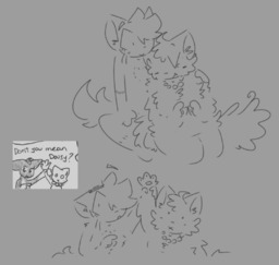 Abbey AbbeyxDaisy Daisy marrow_(Artist) sketch (1087x1032, 199KB)