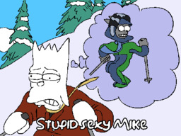 Lucy Mike PaddleBoat_(Artist) parody Simpsons (465x349, 42KB)