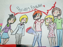 Abbey birthday Daisy human Jasmine Lucy Paulo SilentLittleDemon_(Artist) (400x300, 89KB)