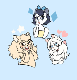 Daisy Lucy Sandy splotchi_(Artist) (2119x2194, 527KB)