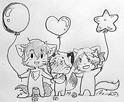 AbbeyxDaisy AugustusxLucy Imp_(Artist) PauloxTess kittens (524x429, 146.5KB)