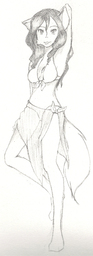 netheline_(Artist) Sandy sketch (769x2108, 934KB)
