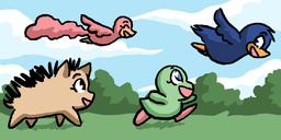 Blur Chirpy Draw_Stream Lily Taeshi_(Artist) Yashy (1100x550, 19KB)