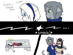 comic Laufente_(Artist) Lucy Mike MikexLucy MikexSandy parody Sandy (900x675, 183KB)