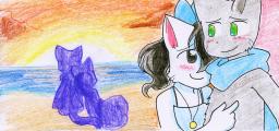 commission Mike MikexSandy Sandy Taeshi_(Artist) (950x447, 232KB)