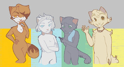catnostrils_(Artist) Daisy genderbended Lucy Mike Paulo (1127x611, 240KB)