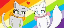 genderbended KattyCuteofCourse_(Artist) Lucy Mike MikexLucy (1224x534, 73KB)