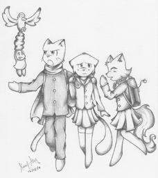 Chirpy Daisy Lucy Michel_N_(Artist) Mike MikexLucy Yashy (987x1108, 589KB)