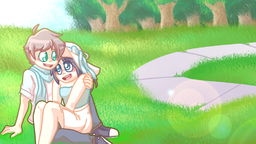human JayGamer_(Artist) Mike MikexSandy Sandy (1000x562, 799KB)