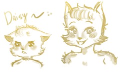 Daisy dokidurr_(Artist) sketch (861x508, 226KB)