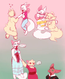 comfit_(Artist) Daisy Lucy LucyxDaisy parody (1333x1624, 931KB)
