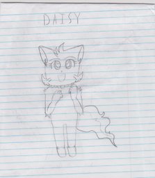 Blakmajika_(Artist) Daisy sketch (834x958, 98KB)