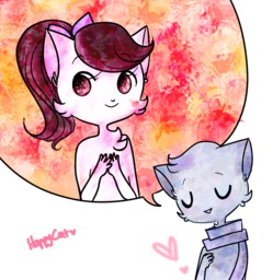 HappyCat_(Artist) Mike MikexSandy Sandy (740x760, 700KB)