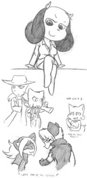 Augustus augustusxjasmine Daisy Jasmine JEMCIV_(Artist) Lucy Rachel sketch Sue (600x1224, 244KB)