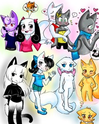 Augustus Daisy genderbended Jessica JordanxHaley Lucy Mike MikexSandy Paulo PauloxRachel Rachel Ribbon_(Artist) Sandy (800x1000, 867KB)