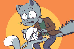 Draw_Stream Fork_in_the_Road Kitten Mike MikexLucy Taeshi_(Artist) (1200x800, 69KB)