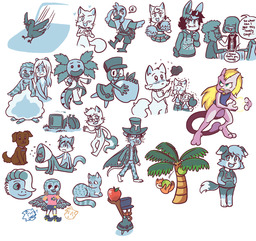 Daisy David David’s_Mom Draw_Stream Jessica Lucy Paulo Rachel Sir_Poodles_of_Noodles Taeshi_(Artist) (1280x1207, 237KB)