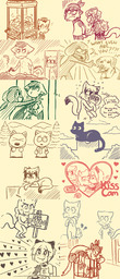 Abbey Alegria Alejandro Augustus AugustusxLucy Chris David Draw_Stream Lucy Melanie Mia Mike parody Paulo Taeshi_(Artist) (1200x2800, 925KB)