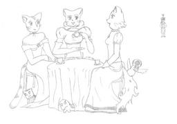 Amaya Chirpy Daisy Lily Lucy parody Sandy sketch Tabris_(Artist) Yashy (1021x714, 52KB)
