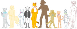 Abbey Amaya Augustus Cloudy_(Artist) Daisy David Jasmine Lucy Mike Paulo Sue (1266x477, 549KB)
