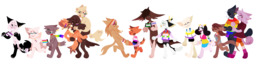 Abbey Amaya Augustus Daisy David garb_(Artist) Jasmine Jessica Jordan Lucy Madison Matt Mike Paulo Rachel Sue (8000x2000, 1.8MB)