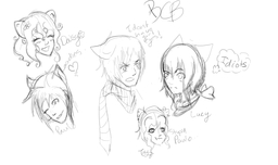 Daisy Lucy Mike Paulo RaeMoon_(Artist) sketch Tess (1280x758, 222KB)
