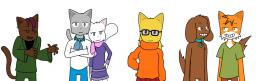 Carson costume David Halloween Lucy Mike MikexLucy parody Paulo Regulith_(Artist) Sue (1000x320, 114KB)