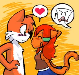 fancharacter Fiona kiss Lucy Paulo PauloxFiona Taeshi_(Artist) (496x474, 38KB)