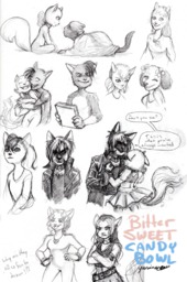 Abbey Augustus Daisy Jessica Lucy Mike Rachel Sandy sketch Sue Tess yanimae_(Artist) (599x901, 774KB)