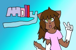 Kitkatlovespaulo_(Artist) Molly (676x447, 158KB)