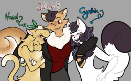 Kitten LucyxSandyxSue polyamory Slowivy_(Artist) (1423x889, 565KB)