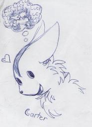Carter Kitten Lucy sketch Sonara_(Artist) (416x576, 27KB)