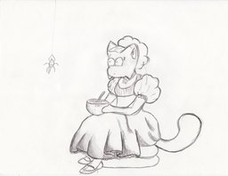 Hamshi_(Artist) Lucy Mike parody sketch (777x600, 43KB)