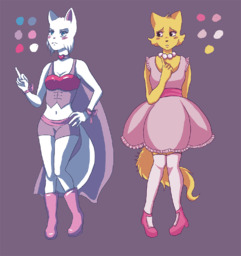 Akacatgirl_(Artist) Daisy Lucy Magical_Girl_Daisy_Chan Magical_Girl_Lucy_Chan (1440x1529, 703KB)
