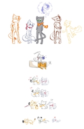 Abbey Daisy Kiryava_(Artist) Lucy Mike MikexLucy Paulo Sandy sketch (1048x1600, 327KB)